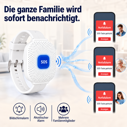 SOS-Armband mit App-Benachrichtigung